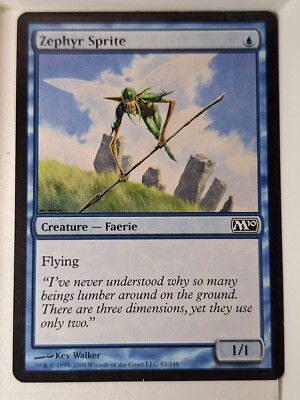 Zephyr Sprite - Magic 2010 Core Set M10 - Magic the Gathering MTG Nice!