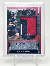 2024 Certified Freshman Fabric Tri-Color Patch Auto Cade Stover /25 RC Texans