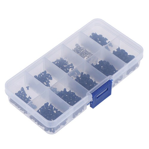 500pcs M2 M2.5 M3 10 Sizes Asssorted Laptop Computer Notebook Repair Screws Kit - Afbeelding 8 van 10