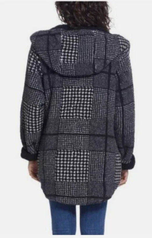 WEATHERPROOF WOMEN'S PLUSH REVERSIBLE JACKET (BLACK L/XL) - Image 2 of 4