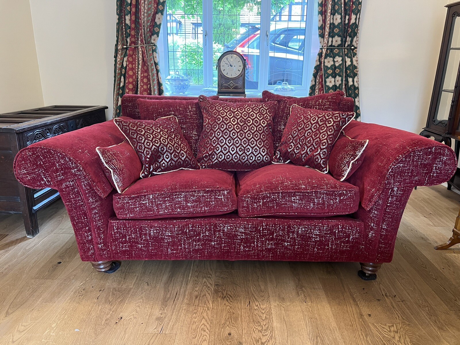 RRP £3600 Recently Reupholstered Duresta 2 Seater Sofa (3 Seat