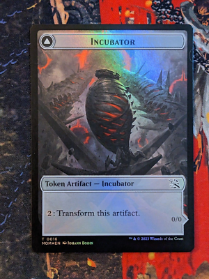 MTG Card: Incubator Phyrexian #0018 TOKEN (March Machine