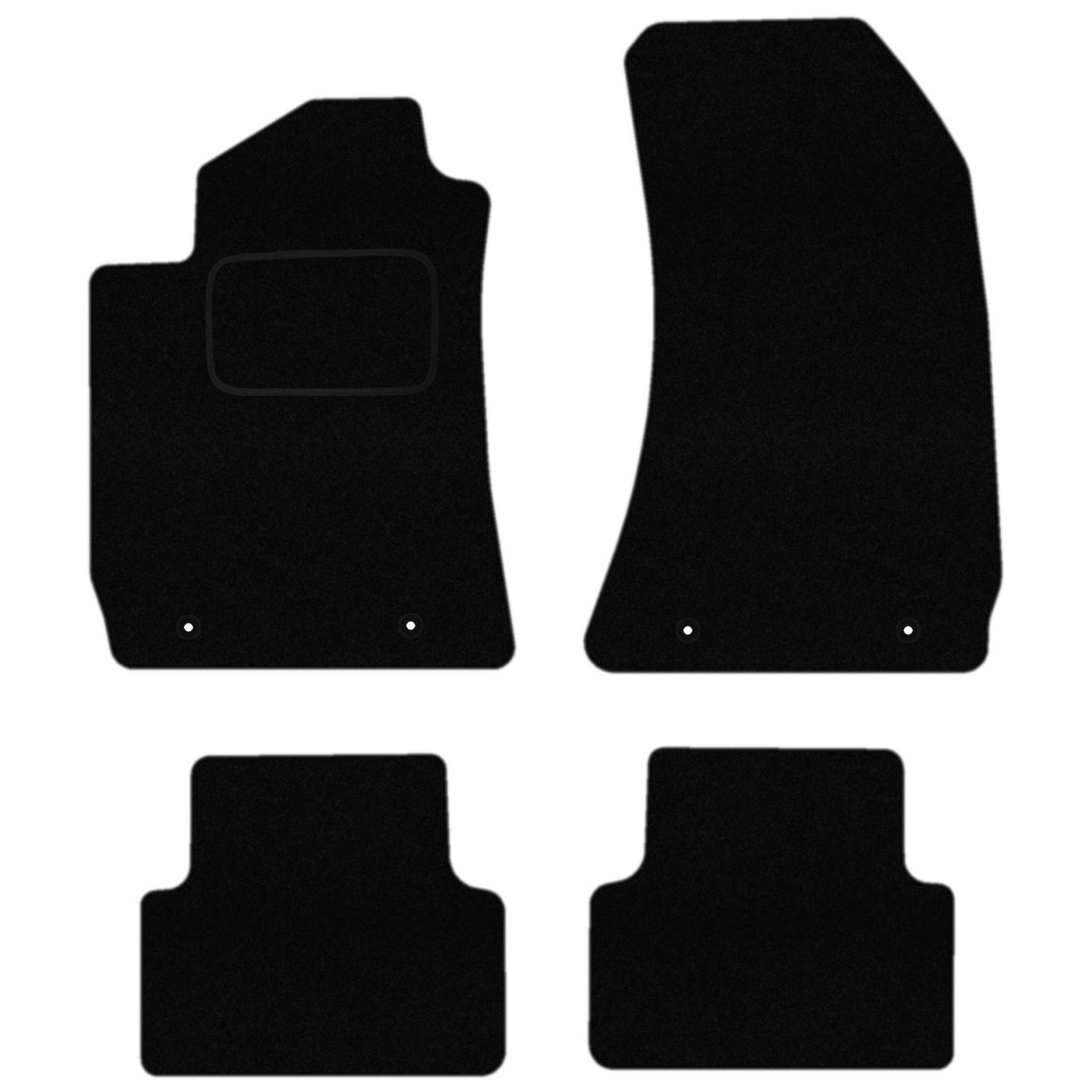 Tapis Alfa Romeo 159 avant velours antiderapant et resistant serie Streak