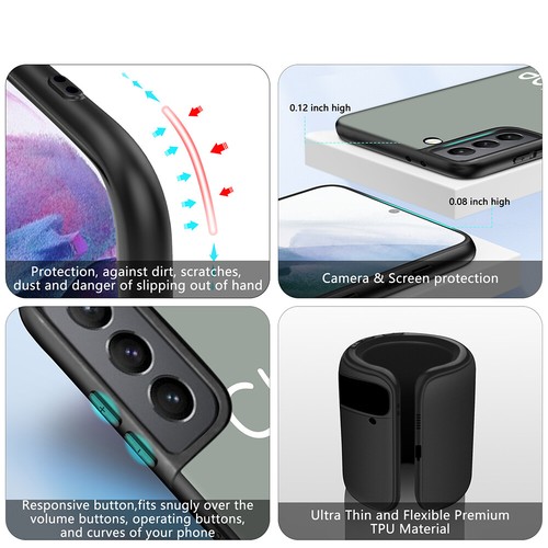 Hülle für Samsung Galaxy S23 Ultra FE S22 S24 Schöne personalisierte Handy Gel Abdeckung - Bild 67 von 90