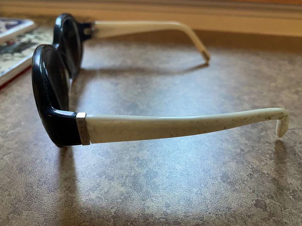 RALPH LAUREN - RA5046 Sunglass/Eyeglass Frames Brown & White - Ready For RX - Image 2 of 4