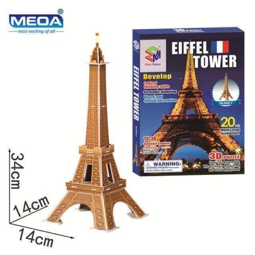 New 3D Puzzle DIY World Famous Architecture Building Puzzles Toys Gift Model - Picture 21 of 58