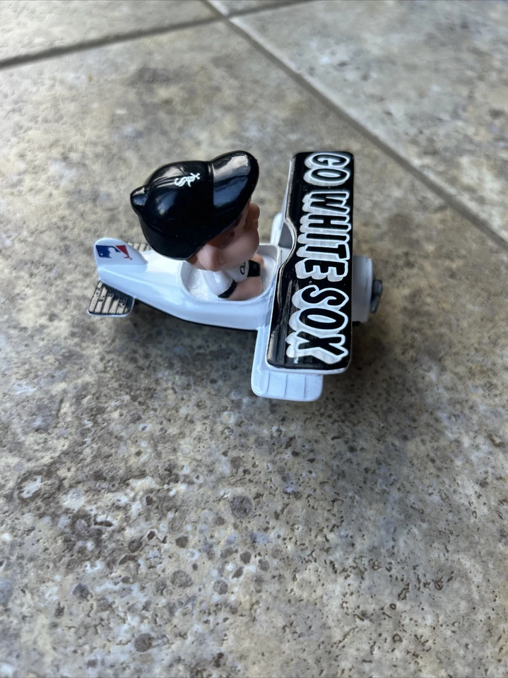 1998 MLB Chgo White Sox BASELINE BOPPERS BOBBLEHEAD PLANE ERTL COLLECTIBLES NIP - Image 2 of 4