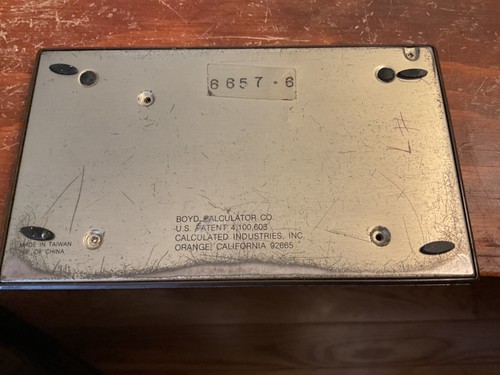 Vintage Jobber 2 Calculator Feet-Inches-Sixteenths Engineering Calculator - Picture 4 of 5