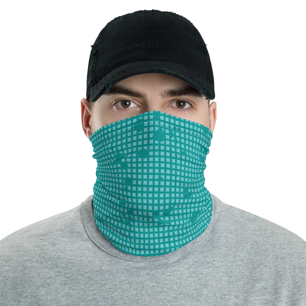Light Blue Desert Night Ops Camo Neck Gaiter