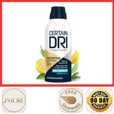 Certain Dri Clinical Antiperspirant Deodorant Dry Spray for Excessive Sweating