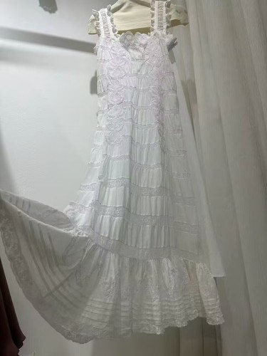 Abito donna 2025 nuovo DOEN moda pesante industria ricamato Xs S M L - Foto 13 di 18