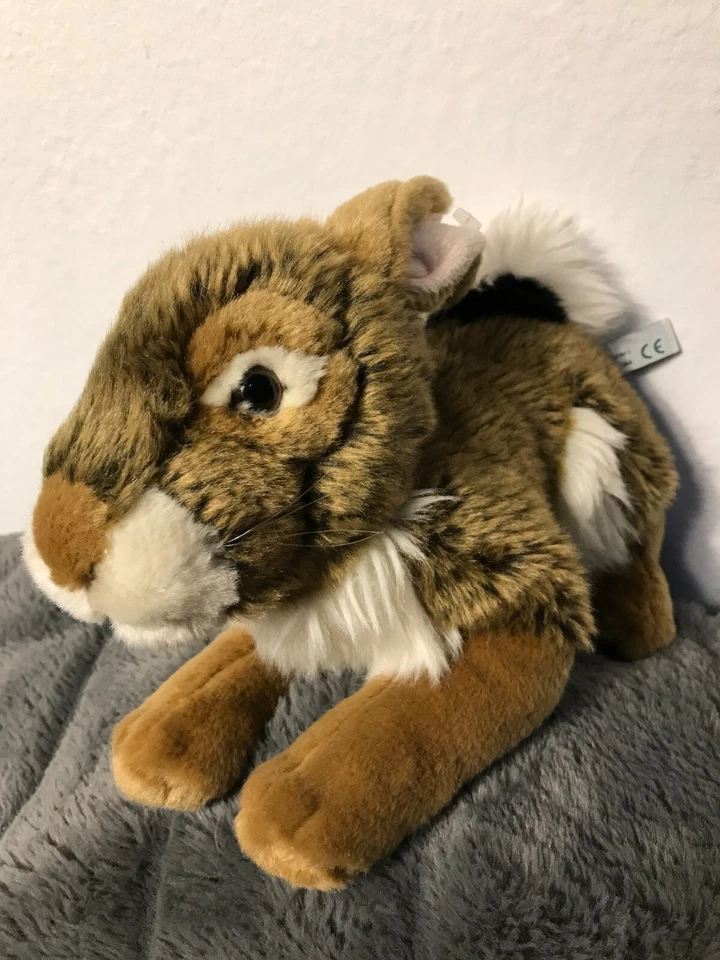 JPAC HANSA KANINCHEN HÄSCHEN RABBIT PLÜSCH REALISTISCHES HASEN NEU VINTAGE - Bild 2 von 4
