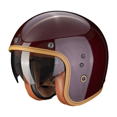 Scorpion Belfast Evo Carbone Casque Jet - Photo 1/3