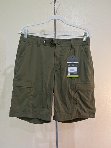 REI Womens Sahara Cargo Shorts Size 6 Khaki Relaxed Hiking Quick Dry NWT