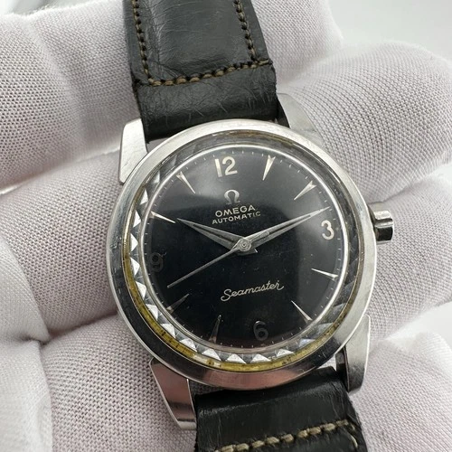 Vintage OMEGA Seamaster Automatic Cal 470 Stainless Steel 32mm Case Men's Watch