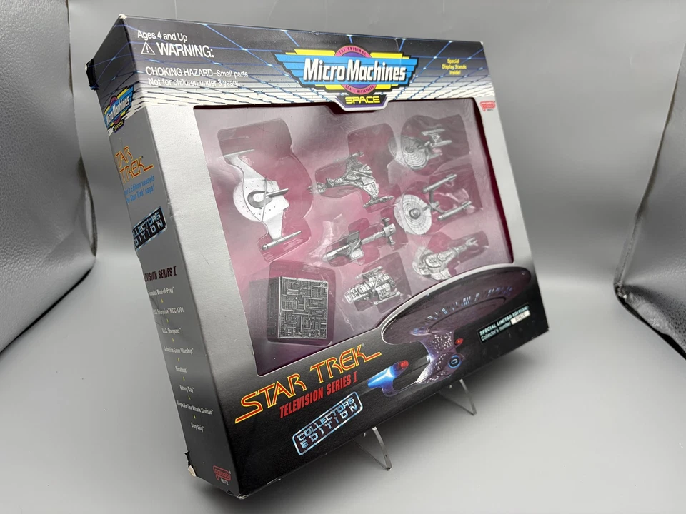 Vintage 1995 Micro Machines Star Trek Television Series I Limited Numbered - Image 4 of 4