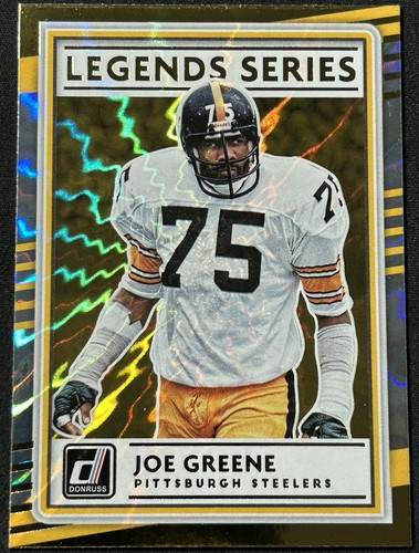 “Mean” Joe Greene 2020 Donruss Legends Series Card #LS-JG Steelers NFL HOF