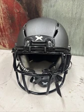 GRAY Matte XENITH FOOTBALL HELMET JUNIOR Medium