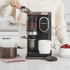 Cuisinart Single-Serve Grind & Brew - Black, Coffee maker with Grinder, 12 oz