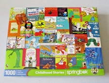 Springbok 1000 piece Jigsaw Puzzle Childhood Stories complete