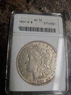1901 O Morgan Silver Dollar High AU 55