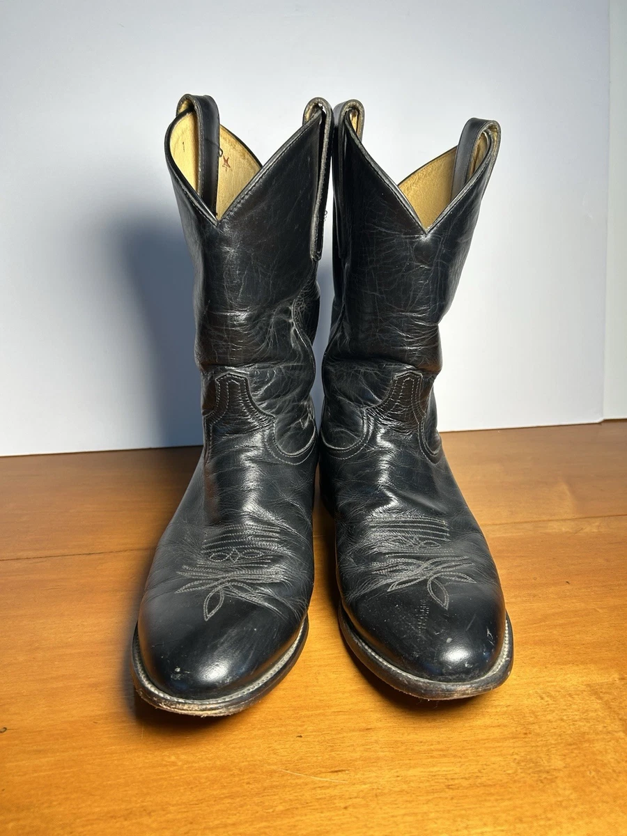 Black Tony Lama Leather Boots for Men for Sale | Shop New  display picture 1