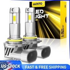 Pair HB3 9005 LED Headlight 6500K Bulbs Kit High Beam 30000LM Cool White 100W