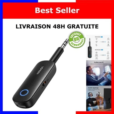 Adaptateur Bluetooth 5.4 Émetteur Récepteur 2-en-1 UGREEN Jack - Photo 1/4