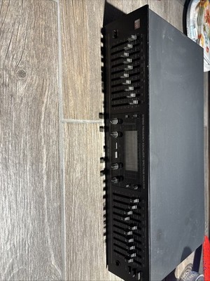 BSR EQ-3000 Stereo Frequency Equalizer - Good Condition - Turns On selling As-is