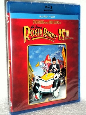 Who Framed Roger Rabbit (Blu-ray/DVD, 2024) Bob Hoskins Christopher Lloyd DISNEY