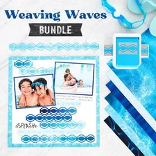 Creative Memories Weaving Waves Decorative Border Punch