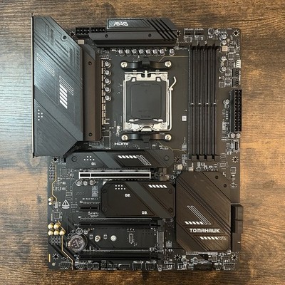 MSI MAG X670E TOMAHAWK WiFi AM5 ATX AMD Motherboard | eBay