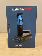 BaBylissPRO LimitedFX Black  Blue Trimmer  Double-Foil Shaver Set FXDUOFS2TBL