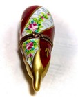 France French Limoges Eggplant Roses LaGloriette Trinket Box Peint Main Limoge — photo 6