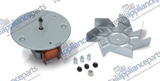 OEM Ilve oven fan forced motor assembly with blade PW90MP