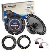 Phonocar Kit 2 Lautsprecher 2-Wege Koaxial 165Mm Vorne VW Touran