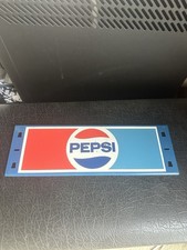 Vintage Pepsi Cola Metal Store Display Rack Advertising Sign Soda Pop