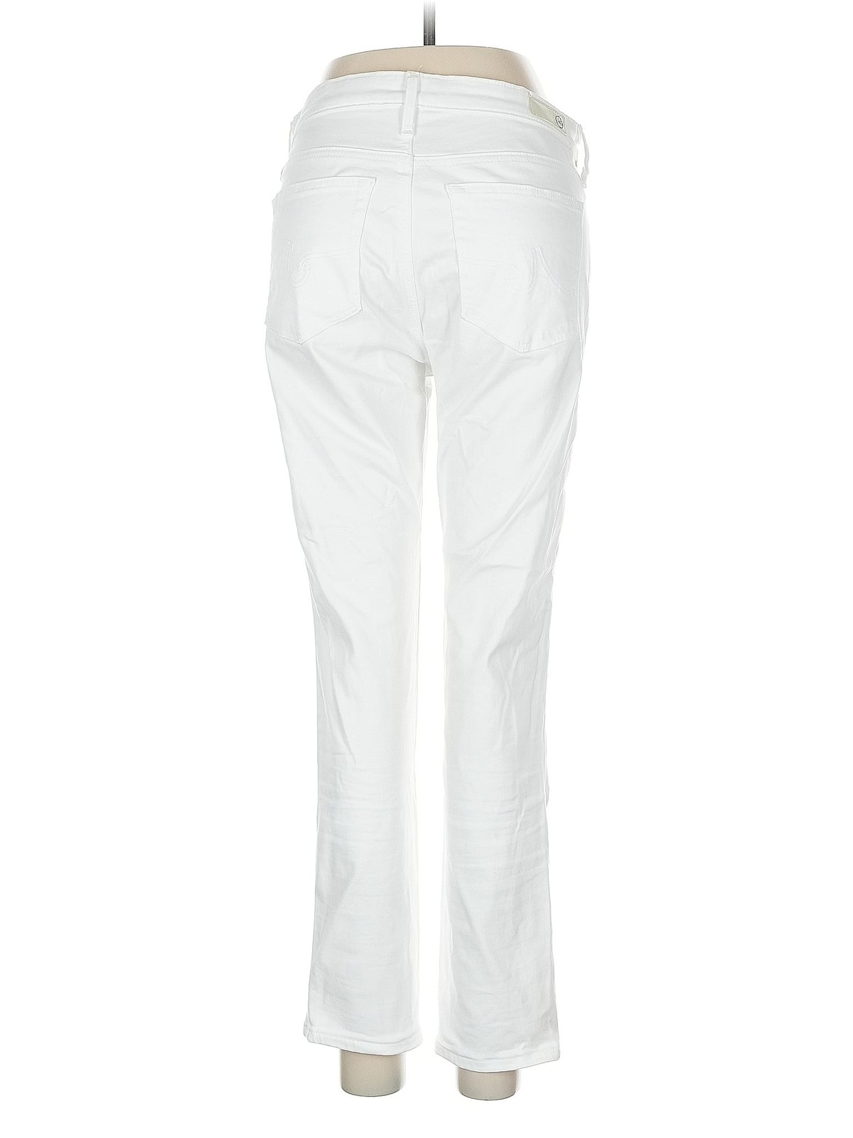 Adriano Goldschmied Women White Jeans 28W thumbnail 2