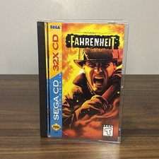 Fahrenheit Sega 32X/Sega CD Game 1995 - With Manual / Untested