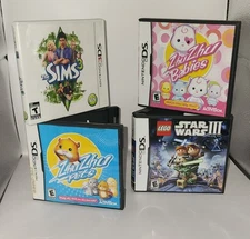 Nintendo DS Case & Manual Only Lot Of 4 No Games