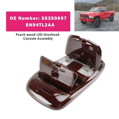 Front Overhead Console Peach wood Für Dodge Ram 1500 2500 3500 1998-2002