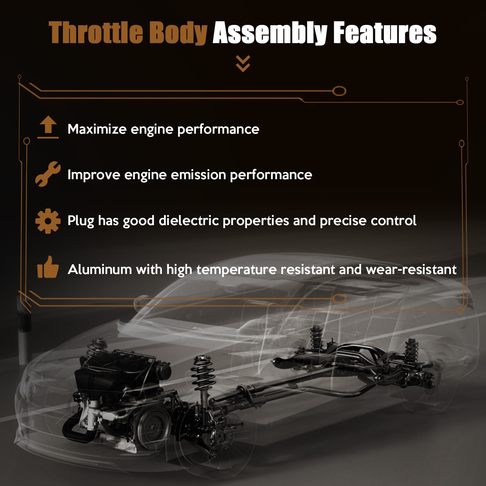 Audi R8 2001-2005 Throttle body
