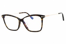 TOM FORD TF5687-052-56 Eyeglasses Frame Size 56mm 14mm 140mm HAVANA Women 88921