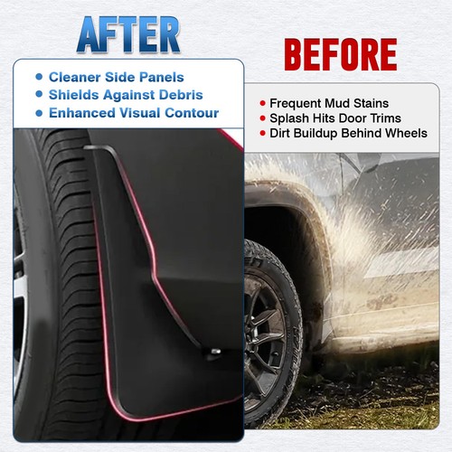 1 Set Mudguards Mud Flaps Mud Guards Fender For KIA EV3 EV3GT 2024-2025 - Picture 6 of 6