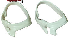 PLAYMOBIL X2 SCHULTERRIEMEN WEISS ELFENBEIN SCHULTERTASCHE T&Uuml;CHER PIRATEN PIR...