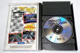 Panzer Dragoon (Sega Saturn, 1995) Complete w/Case & Manual + Reg Card!!