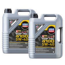 Liqui Moly Top Tec 4100 5W-40 Fully Synthetic Low Friction Engine Oil 5L X2 8.60 per litre