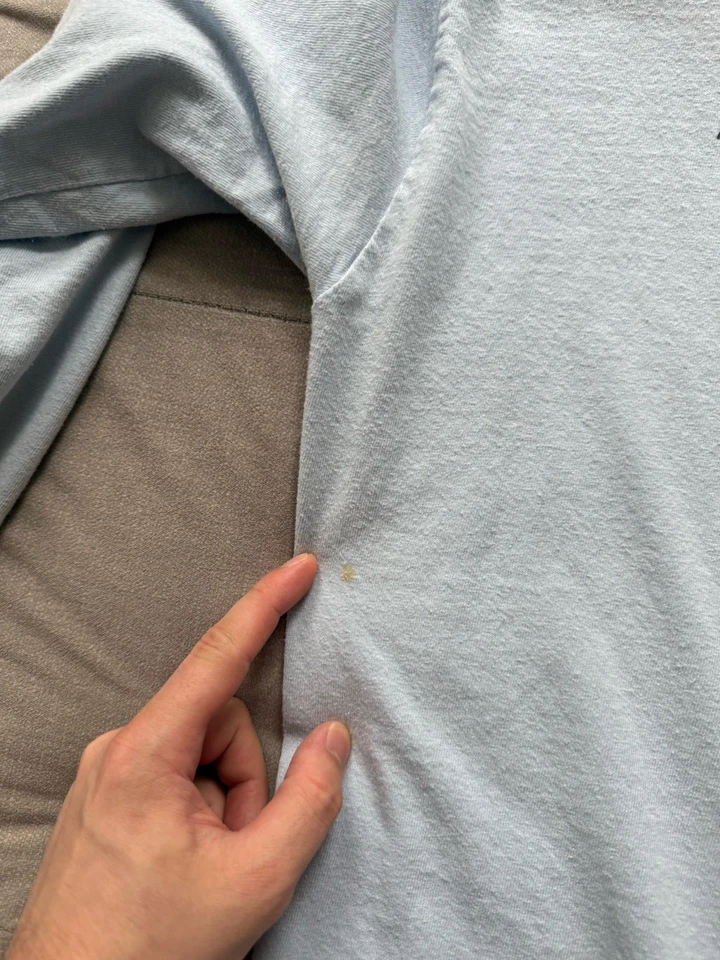 Camiseta Primitive Azul Claro Naruto Shippuden Dolor Manga Larga Talla M Para Hombre Foto 4 de 4