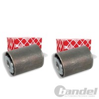 2X Febi Lagerbuchse Blattfeder Hinten Beidseitig Passend FüR Fiat Doblo