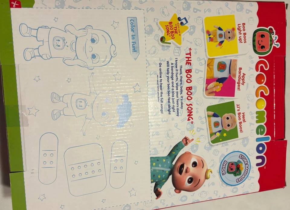 Coco melón Official Boo Boo JJ Plus Doll Interactive Toy Doctor Pretend Play New - Image 2 of 4